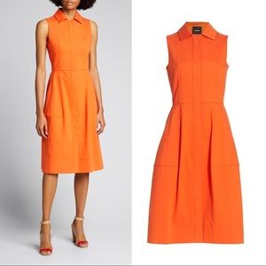Akris Orange Dress Size 8